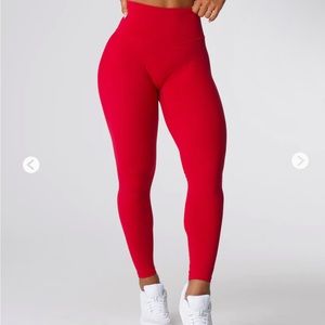 NVGTN Red Wine Signature 2.0 Leggings